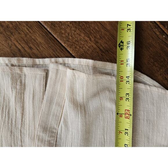 Rip Curl Linen Blend Gauze Button Down Shirt Women's Size XL Beach Surfer NWT - Picture 8 of 10